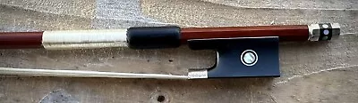 Silver Mounted Violin Bow 4/4 • $350