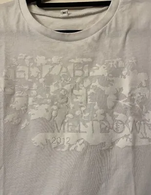 NEW RARE Elizabeth Fraser Of Cocteau Twins 2012 Meltdown Festival T Shirt White • £13