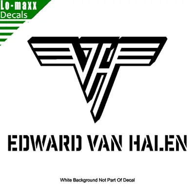 Edward Van Halen Various Sizes & Colors High Quality Die Cut Vinyl Decal • $9.99