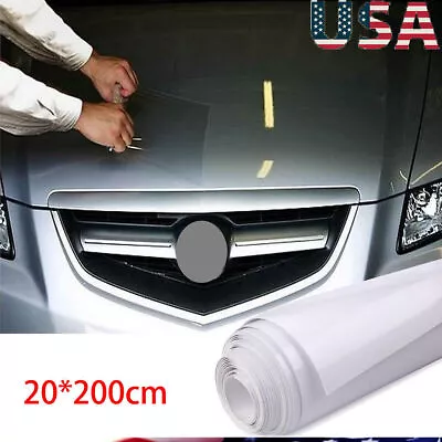 8*80' Clear Car Door Sill Edge Paint Protection Vinyl Film Sheet Anti Scratch US • $6.99