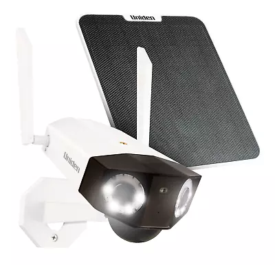 Uniden Appcam Solo Pano Kit 100% Wirefree 3k Dual Lens Spotlight Security Camera • $399