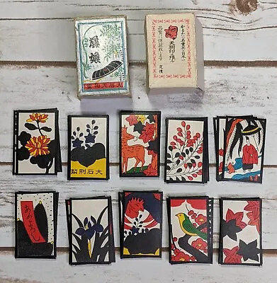 Vintage Japanese Hanafuda Complete 48 Card Deck • $249