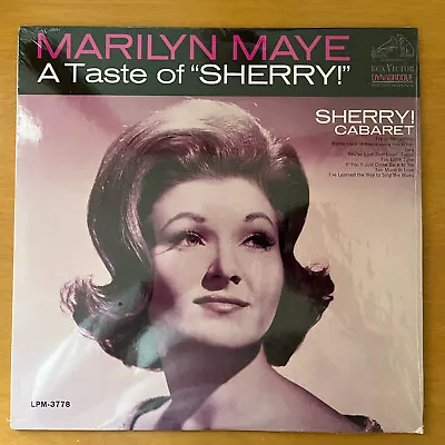 LP - Marilyn Maye - A Taste Of  Sherry ! -1967 RCA Mono. Orig Opened Shrink Wrap • $6.99