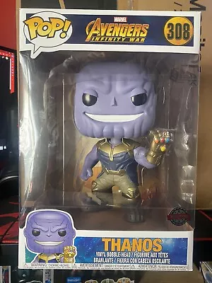 Funko POP! Thanos 10 Inch Special Edition - Marvel Avengers Infinity War - XL • £5