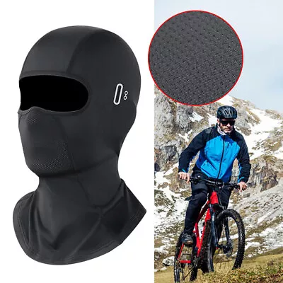 Motorcycle Full Face Mask Head Cover Balaclava Riding Headgear Cycling Windproof • $9.07