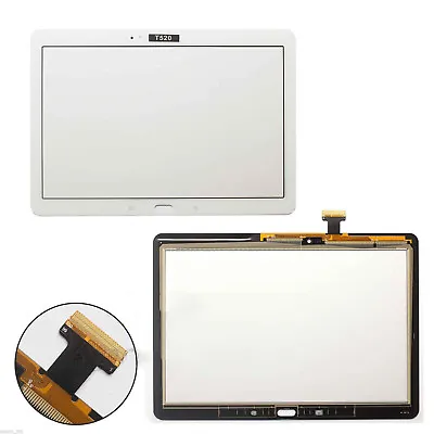 New Samsung Galaxy Tab Pro 10.1  Sm-t520 T525 Touch Screen Digitizer Glass White • $29.95