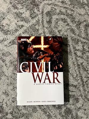 Civil War A Marvel Comics Event Avengers Hardcover 2008 • $35