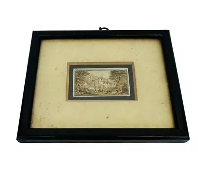 Antique Queen Victoria At Balmoral Castle By Le Blond Framed Needle Box Print • £14.59