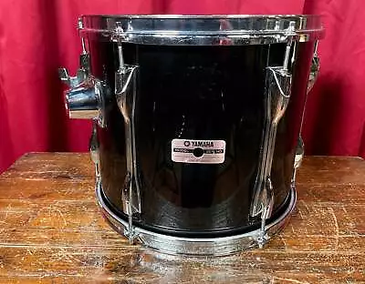 1980s Yamaha Recording Custom 11x13 Tom Drum Single Piano Black 13x11 • $406.98