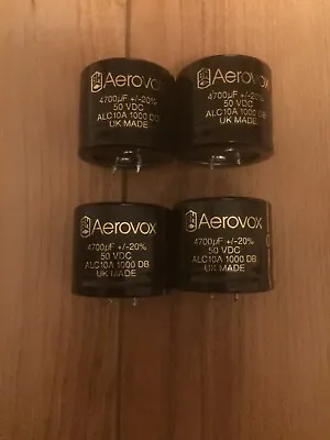 Four(4) Original Quad 306  Aerovox Capacitor For Replacement/repair • $14