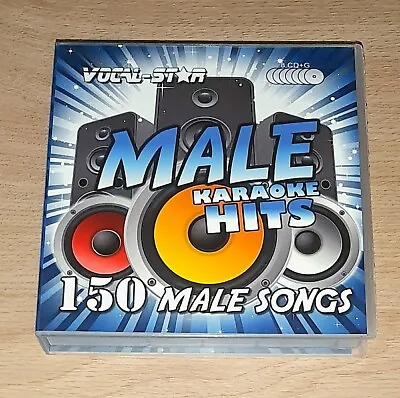£17.99 • Buy VOCAL-STAR - Male Karaoke Hits: 150 Songs (CD+G, 8-Disc Set)