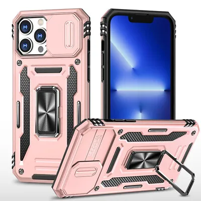 $9.99 • Buy For IPhone 15 14 13 12 11 Pro Max SE/8/7 Plus Case Armor Shockproof Holder Cover