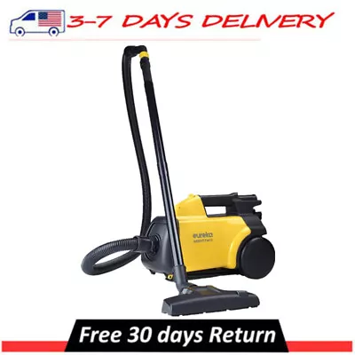 Mighty Mite Bagged Canister Vacuum Cleaner 10 Amp 1440 W Yellow Washable Filters • $69.75