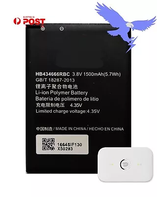 Replace Battery For Optus 4G Wifi Modem Huawei E5573 HB434666RBC • $15.80