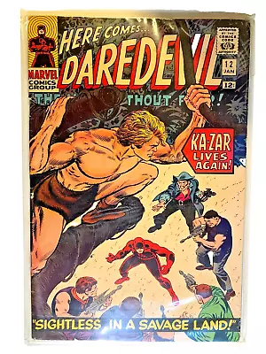 DareDevil #12 Jan 1966 Marvel Silver Age Comic Book 1st Plunderer Appearance • $200