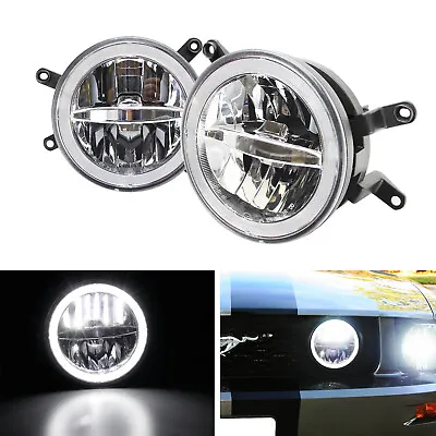 30W CREE LED Driving Fog Light Kit W/LED Halo Ring For 2005-2009 Ford Mustang • $143.99