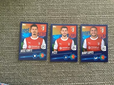 Topps Uefa Champions League 2023/24 Stickers - Team SC Bragg No 619 625 628 • £0.99