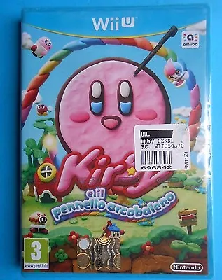 Gaming Wii U Kirby And The Brush Rainbow Video Games New Sealed GQ • $160.64
