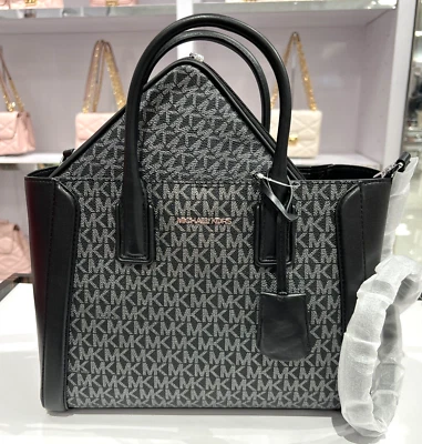 £154.80 • Buy Michael Kors Kali Medium Satchel Tote Shoulder HandBag Bag Crossbody + Ipad Case