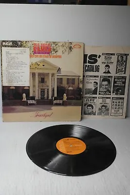 Elvis Presley As Recorded Live On Stage In Memphis-RARE 1974 BANDED PROMO LP-EX  • $125