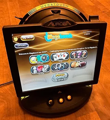 Merit ION 2014 Aurora Megatouch Touchscreen Countertop Arcade 200+ Games-working • $1000