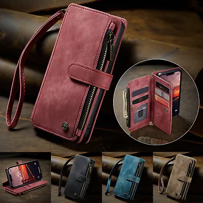 CaseMe-C30 For Samsung S9 A13 A14 A51 A71 New Zipper Multifunctional Wallet Case • $12.99