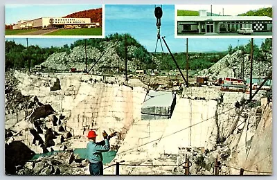 Postcard Rock Of Ages Granite Quarry 350 Feet Deep Barre Vermont Unposted • $4.50