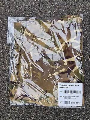 £13 • Buy NEW British Army-Issue OAV MTP MVP Waterproof Trousers. Size 85/100. Sealed... 