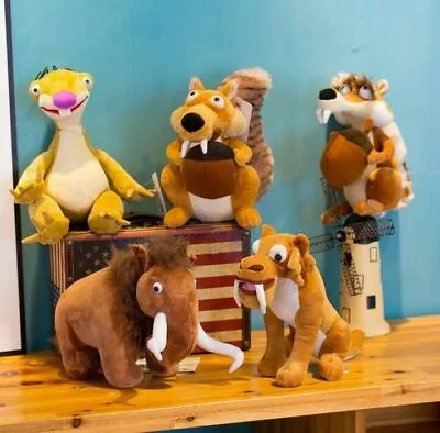 Ice Age Cartoon Anime Sid Scratte Squirrel Plush Soft Toys Stuffed Animal Doll • $24.16