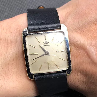 MARVIN Vintage Mechanical Swiss Wach Cal. 520 • $90