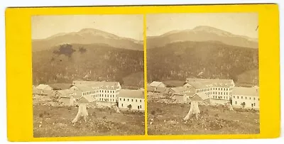 G0593~  Mt Washington NH From The Glen Stereoview By Heywood • $7.25