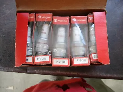 MOPAR P-3-3M NOS VINTAGE SPARK PLUGS Same As Champion J-6J • $8