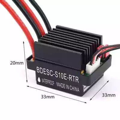 £13.95 • Buy 6-12V Brushed Motor Speed Controller 320A ESC For RC Ship Boat Car Model - UK