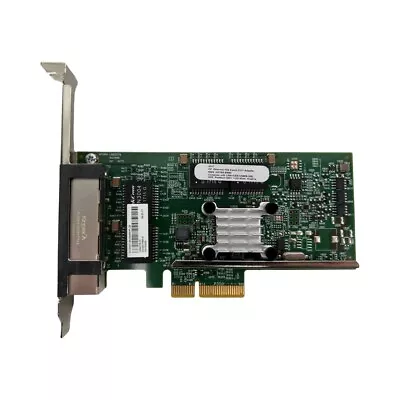 Genuine HPE Quad Port GB GBe Ethernet RJ45 PCIe X8 NIC FP 649871-001 331T Dell • $34.19
