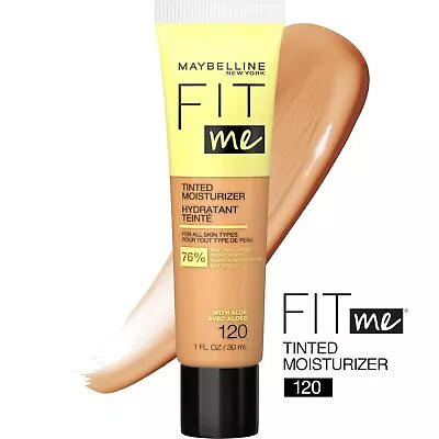 New Maybelline Fit Me Tinted Moisturizer For All Skin Types 1oz./30ml • $3.29