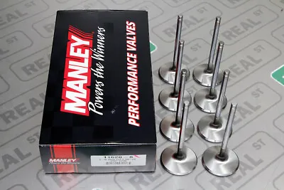 Manley Race Flo Dish Intake Valves 2.165  STD Set Of 8 Chevy LS3 L99 (L92 Head) • $187.29