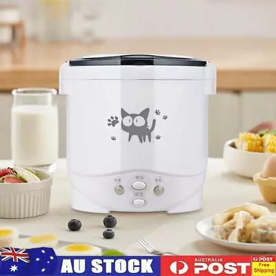 1L Mini Rice Maker Food Steamer One Button To Cook Multi-cooker For 1-2 People • $34.09