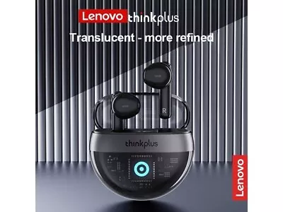 Lenovo T40 TWS Earphones Wireless Bluetooth 5.2 Low Latency Noise Cancellation • £28.88