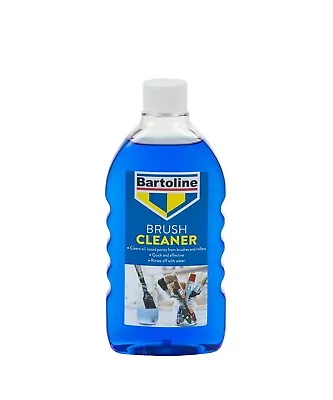 Bartoline Brush Cleaner 500ml Clean Most Oil-based Paints From Paint Brushes • £6.20