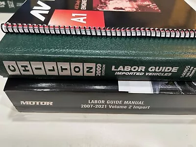 Motor & Chilton Import Labor Guides (1980-2021) • $479