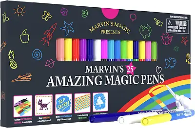 Marvin'S Magic - Amazing Magic Pens - Colour Changing Magic Colouring Pens Set - • £24.12