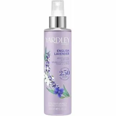 Yardley English Lavender Body Mist 200ml For Her - New - Free P&p - Uk • £9.90