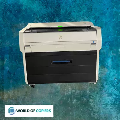 KIP 7170K 2-Roll BW 36  Wide Large Format Inkjet Printer Copier Scan MFP Kyocera • $3495