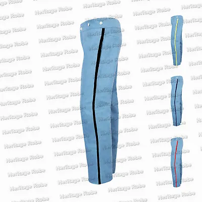 US Civil War Sky Blue Cavalry Wool Pants With 0.5  Trim  All Sizes Available • $83.20