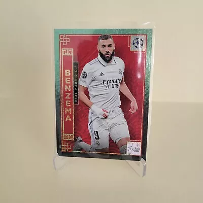 2022-23 Topps Uefa Jade Edition Karim Benzema #ny-2 Real Madrid • $2.95