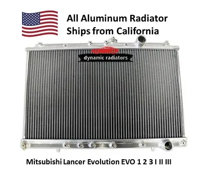 *Clearance* Aluminum Radiator Mitsubishi Lancer Evolution EVO 1 2 3(MT) HPR228 • $82.99