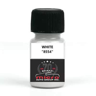 $14.88 • Buy General Motors White 8554 Touch Up Paint Kit With Brush 2 Oz SHIPS TODAY