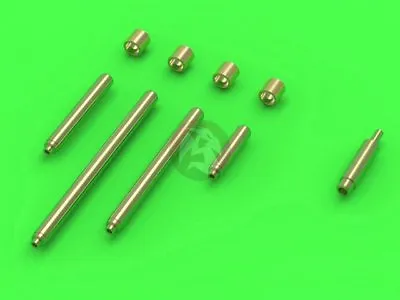 Master 1/32 M2 Browning MG & 20mm Gun Barrels For P-38 Lightning Late AM-32-087 • $10.62