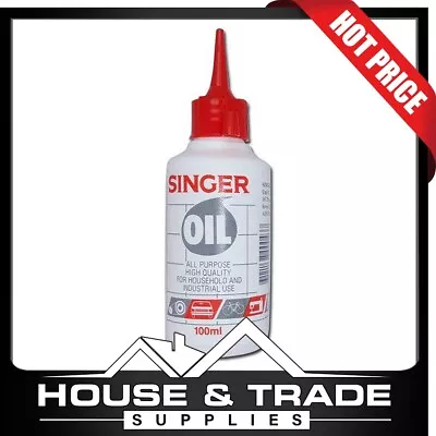 Singer Oil 100ml Household And Industrial Use SNN043 • $15.90