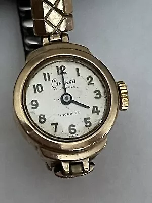 Antique Ladies Watch Chateau 17 Jewels • £10